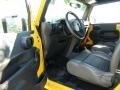 2007 Detonator Yellow Jeep Wrangler X 4x4  photo #12