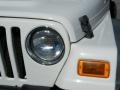 2006 Stone White Jeep Wrangler X 4x4  photo #9