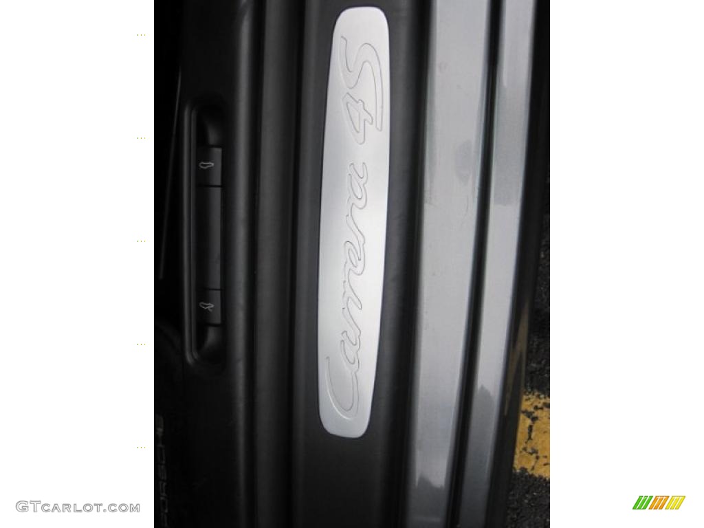 2008 911 Carrera 4S Coupe - Meteor Grey Metallic / Black photo #23