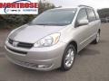 2004 Silver Shadow Pearl Toyota Sienna XLE AWD  photo #1