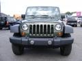 2009 Jeep Green Metallic Jeep Wrangler Rubicon 4x4  photo #2