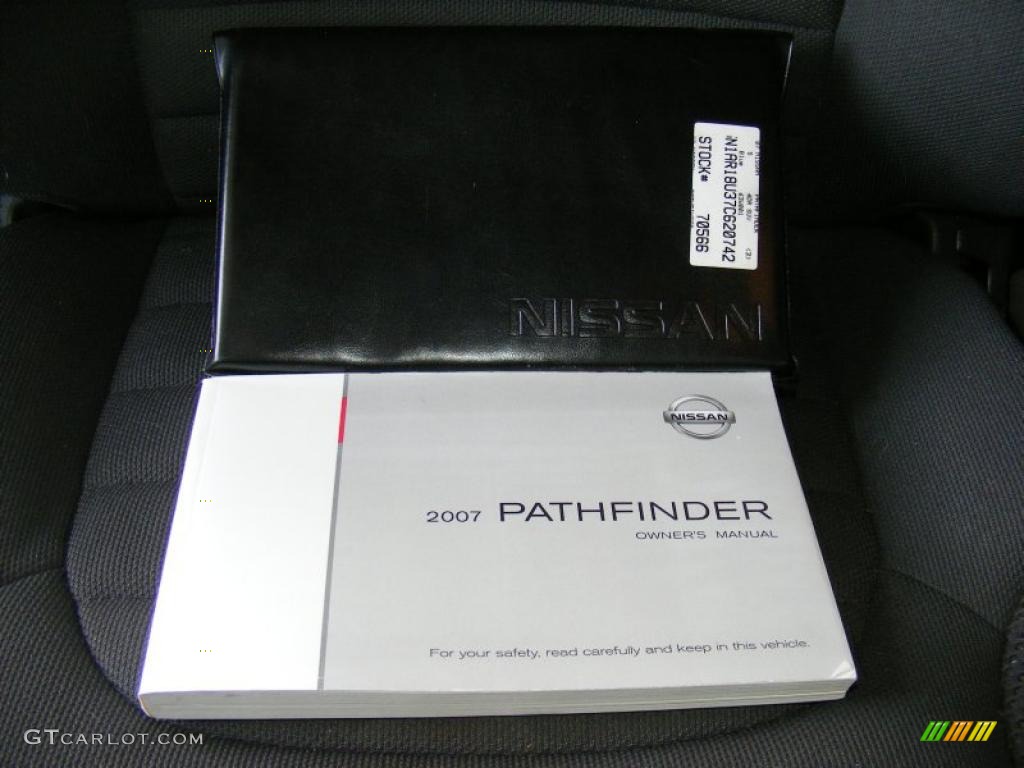 2007 Pathfinder S - Silverton Blue / Graphite photo #36