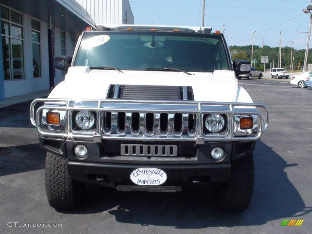 2006 H2 SUV - White / Ebony photo #4