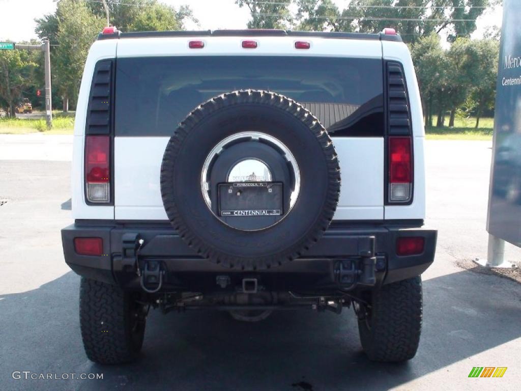 2006 H2 SUV - White / Ebony photo #10