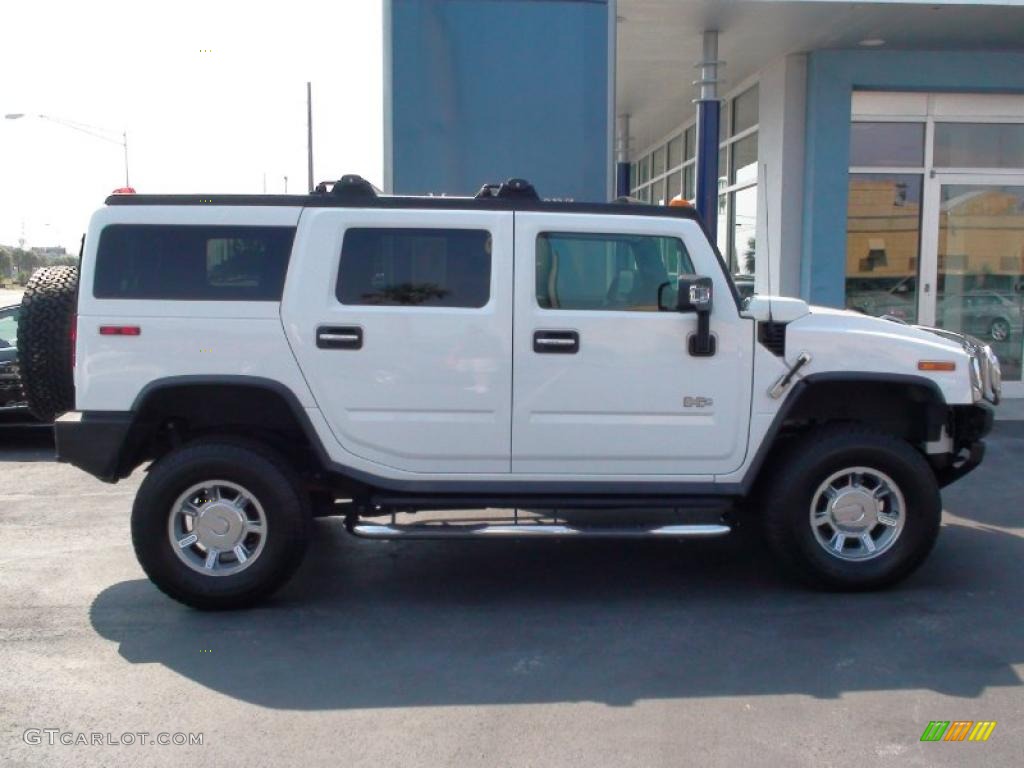 2006 H2 SUV - White / Ebony photo #13