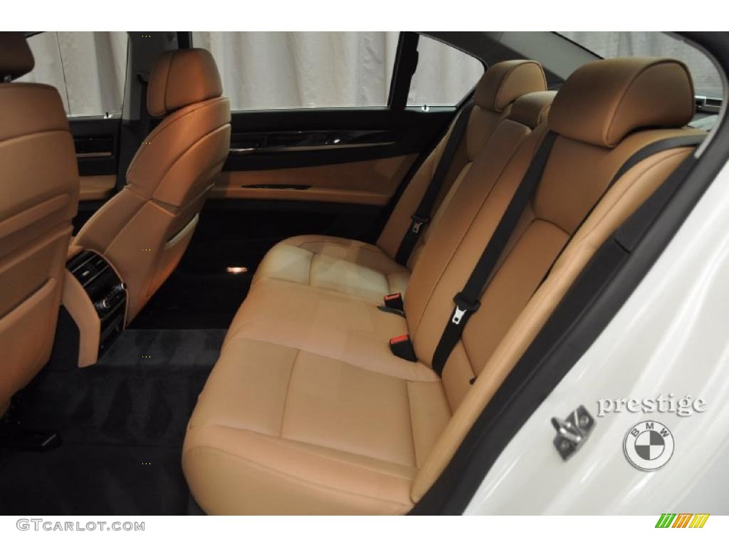 2011 7 Series 740Li Sedan - Alpine White / Light Saddle photo #9