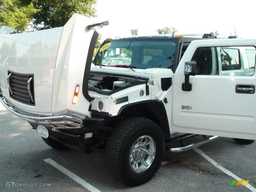 2006 H2 SUV - White / Ebony photo #43