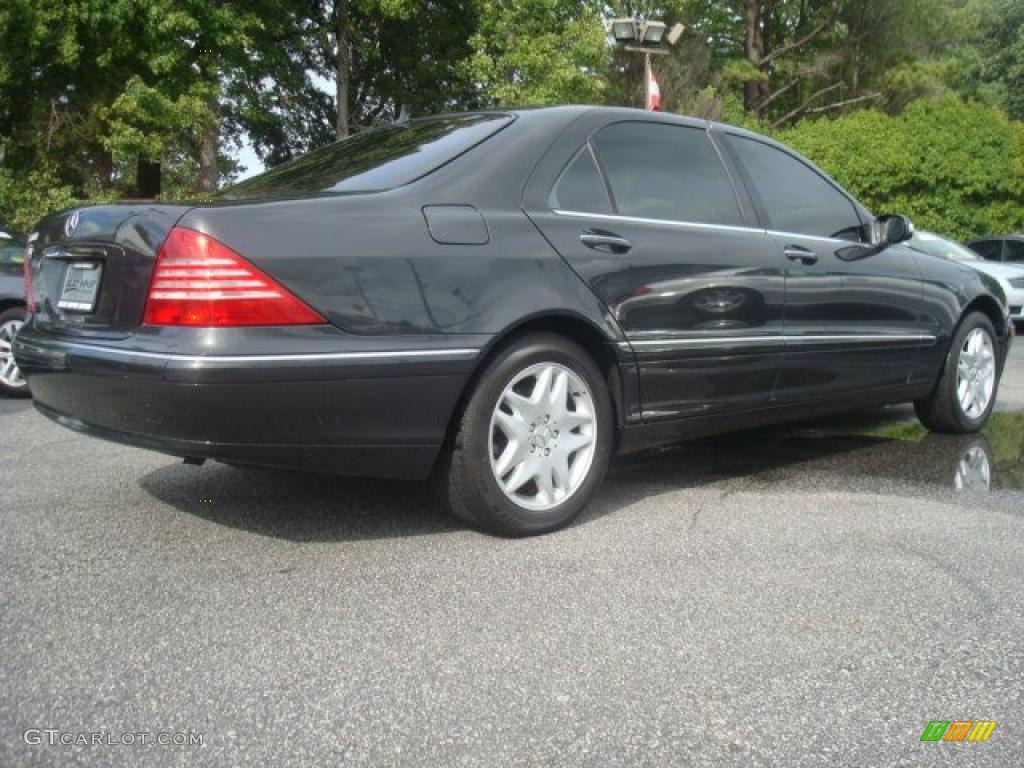 2003 S 500 Sedan - Tectite Grey Metallic / Java photo #6