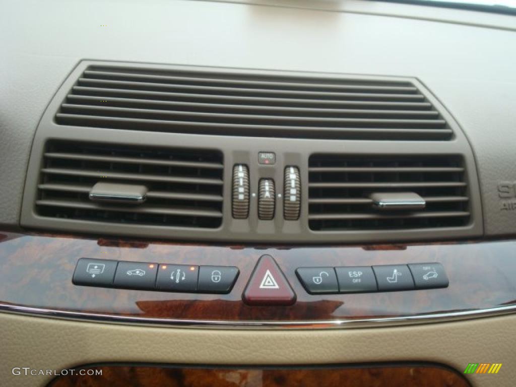 2003 S 500 Sedan - Tectite Grey Metallic / Java photo #19