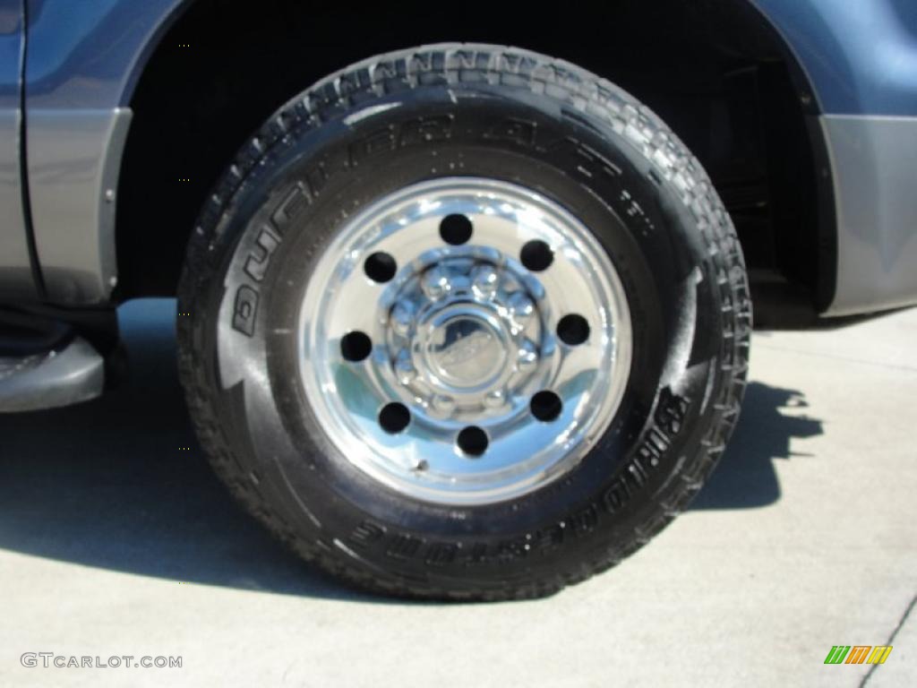 2003 Excursion XLT - Medium Wedgewood Blue Metallic / Medium Flint photo #13