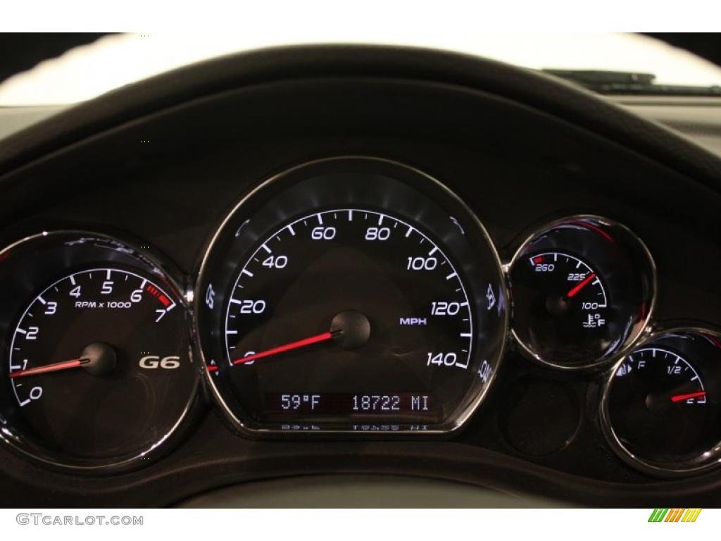 2010 G6 GT Sedan - Quicksilver Metallic / Ebony photo #13