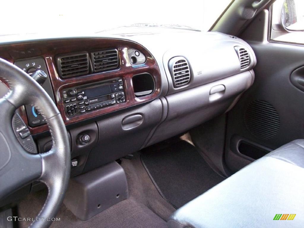 1999 Ram 2500 Laramie Extended Cab - Red Metallic / Mist Gray photo #39