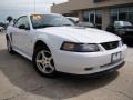 2002 Oxford White Ford Mustang V6 Convertible  photo #26