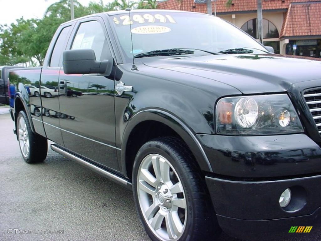 2006 F150 Harley-Davidson SuperCab - Black / Black photo #2