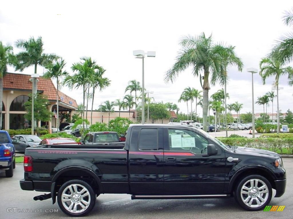 2006 F150 Harley-Davidson SuperCab - Black / Black photo #5