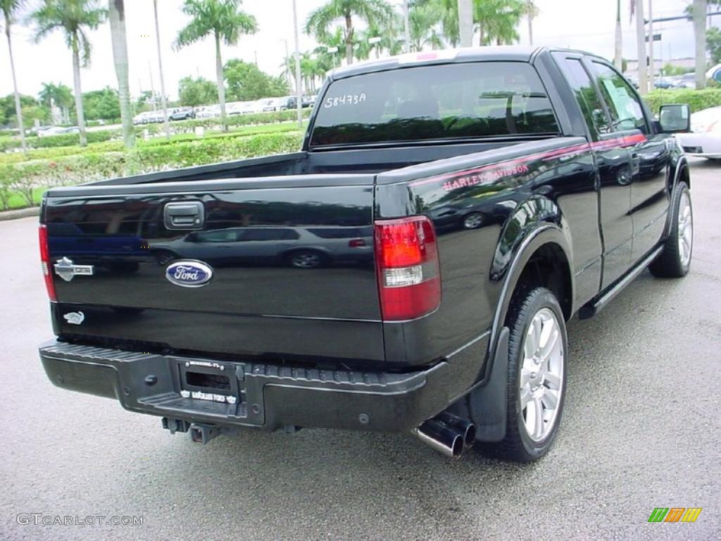 2006 F150 Harley-Davidson SuperCab - Black / Black photo #6