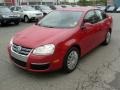 2008 Salsa Red Volkswagen Jetta S Sedan  photo #3