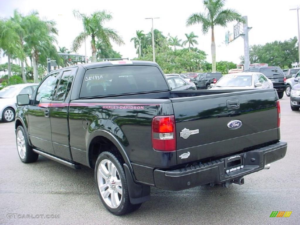 2006 F150 Harley-Davidson SuperCab - Black / Black photo #9