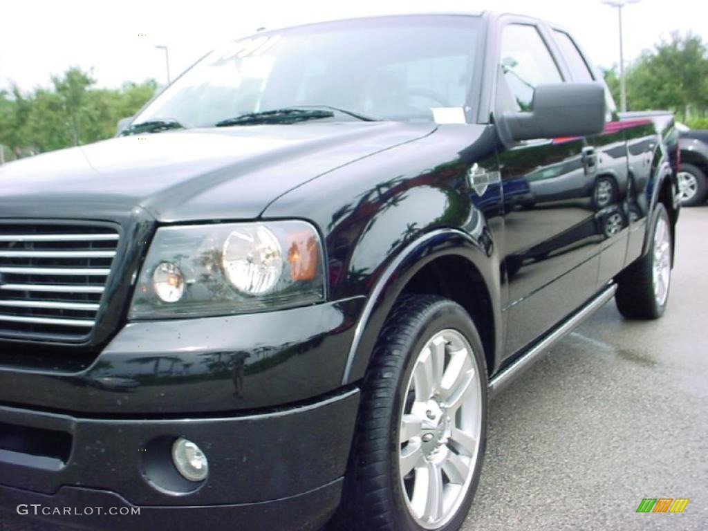 2006 F150 Harley-Davidson SuperCab - Black / Black photo #13