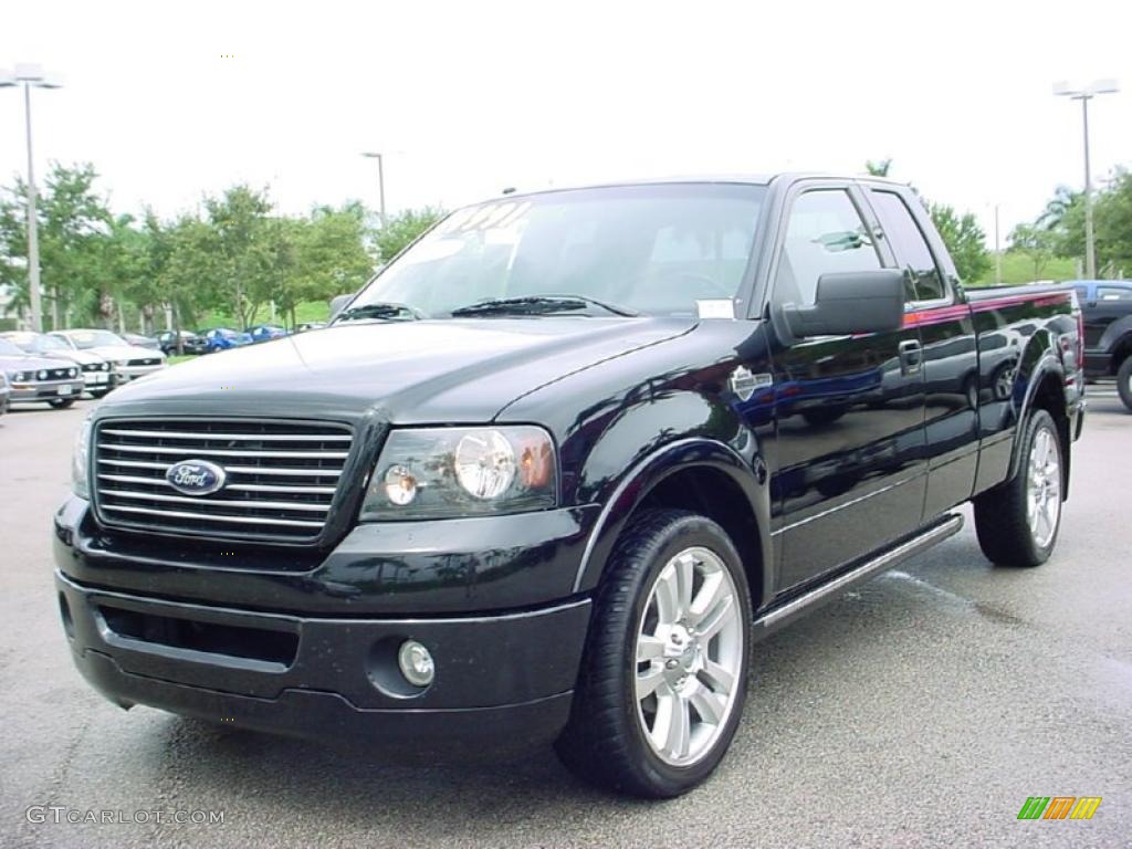 2006 F150 Harley-Davidson SuperCab - Black / Black photo #14