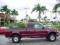 Dark Toreador Red Metallic - F150 XLT SuperCab 4x4 Photo No. 5