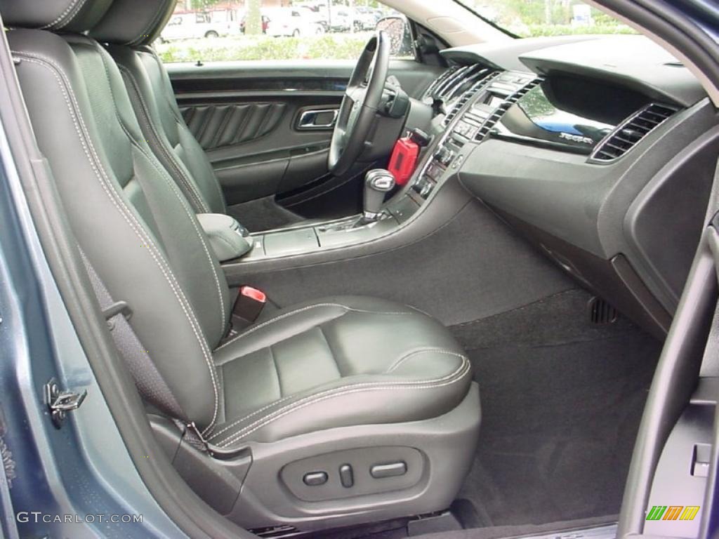 2010 Taurus Limited - Steel Blue Metallic / Charcoal Black photo #19