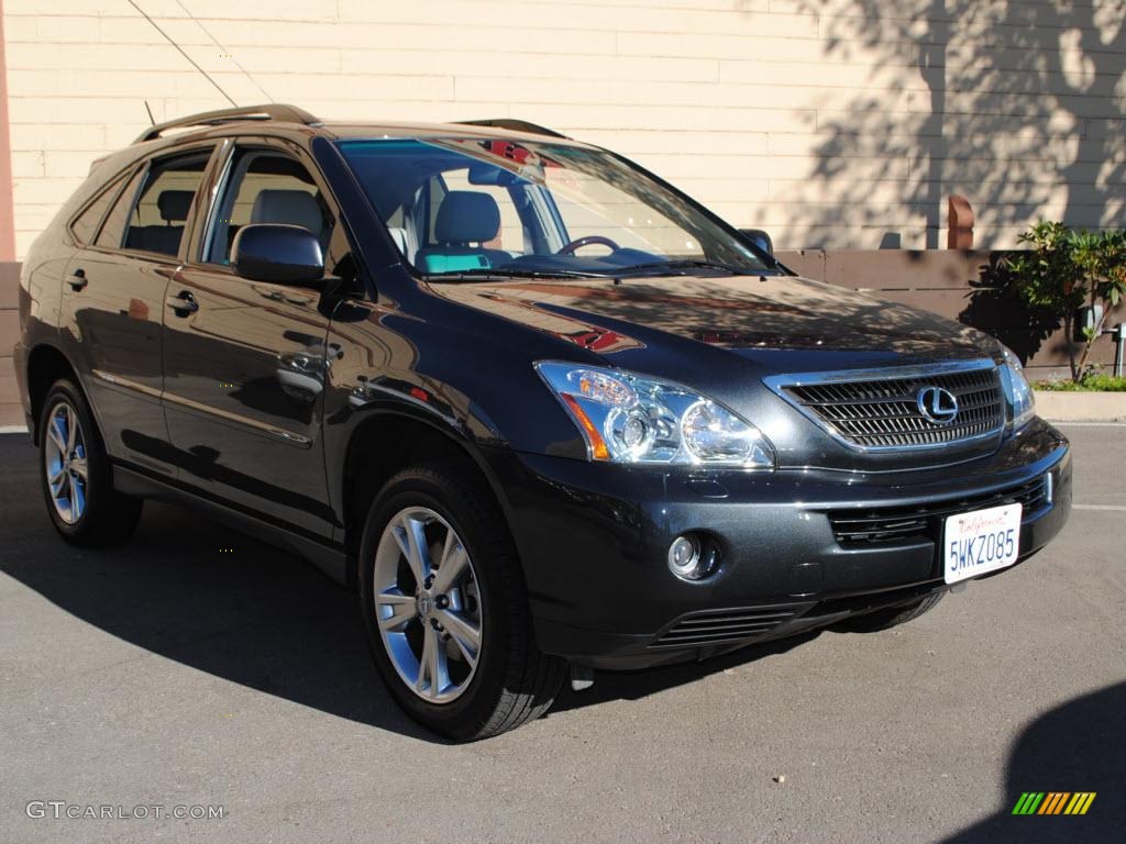 2007 RX 400h AWD Hybrid - Flint Gray Mica / Ivory photo #1