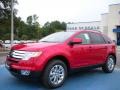 2010 Red Candy Metallic Ford Edge SEL  photo #1