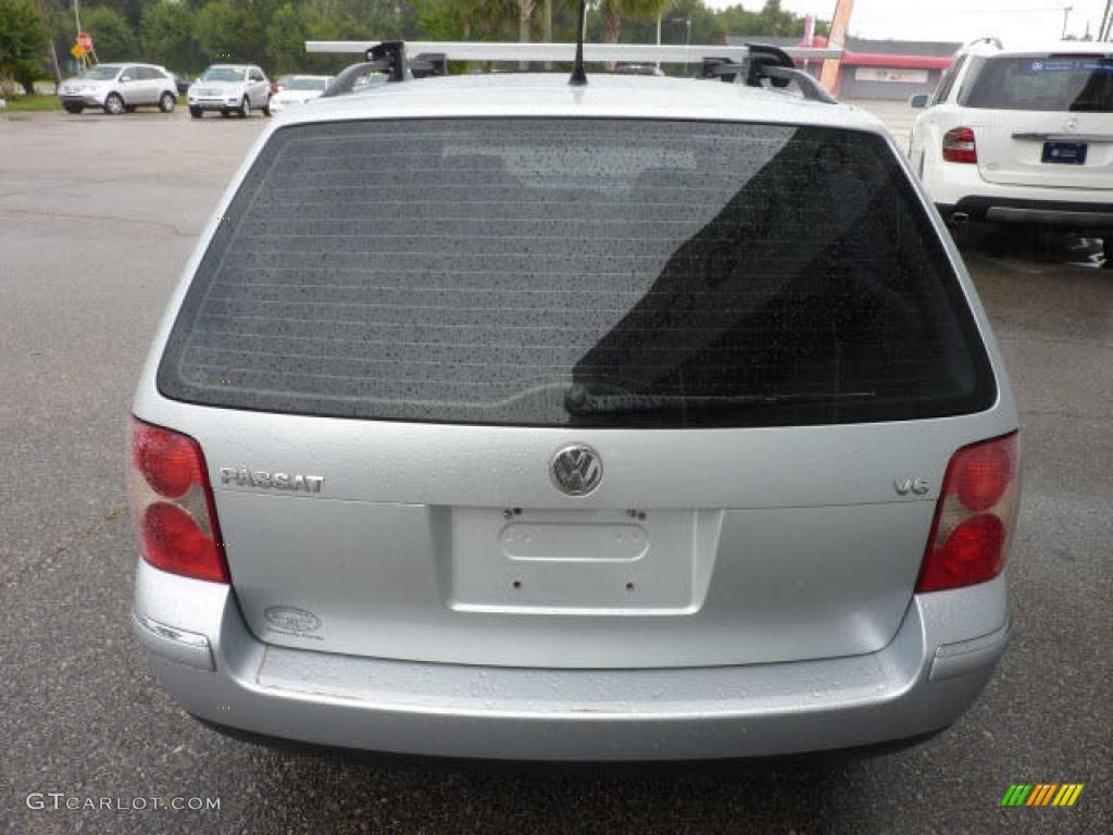 2003 Passat GLX Wagon - Reflex Silver Metallic / Grey photo #8