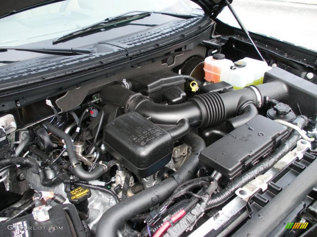 2010 F150 Lariat SuperCrew - Tuxedo Black / Tan photo #12