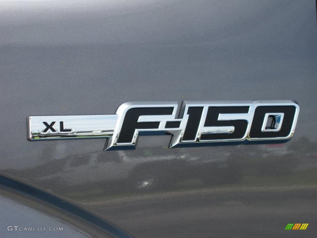 2010 F150 XL Regular Cab - Sterling Grey Metallic / Medium Stone photo #4