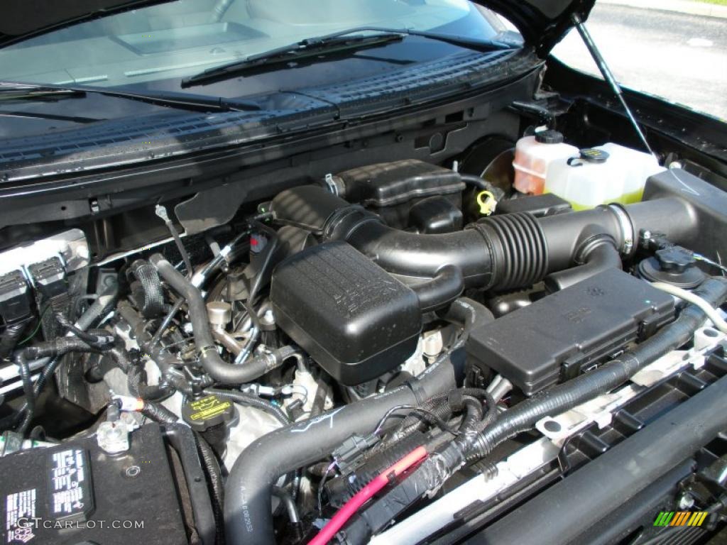 2010 F150 Lariat SuperCrew - Tuxedo Black / Tan photo #11