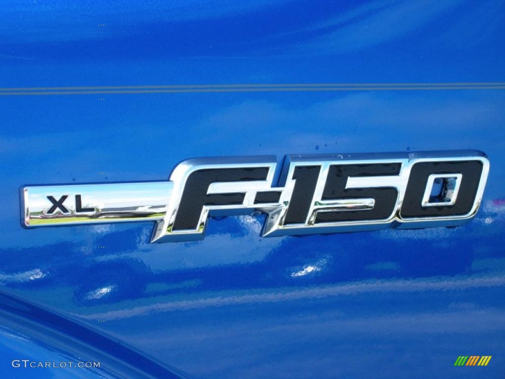 2010 F150 XL SuperCrew - Blue Flame Metallic / Medium Stone photo #4