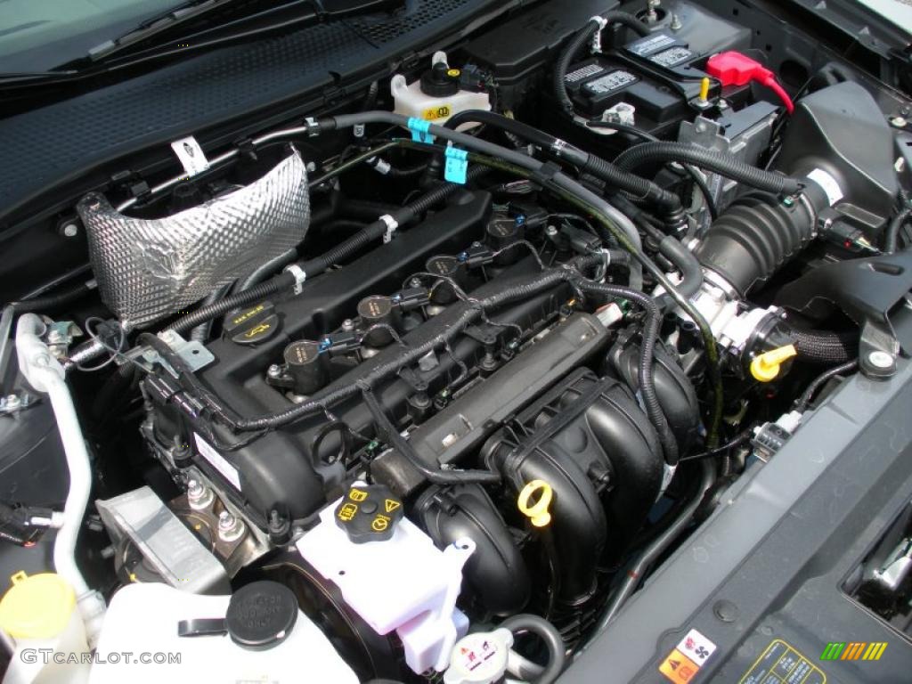 2011 Ford Focus SES Sedan 2.0 Liter DOHC 16-Valve Duratec 20 4 Cylinder Engine Photo #37306597