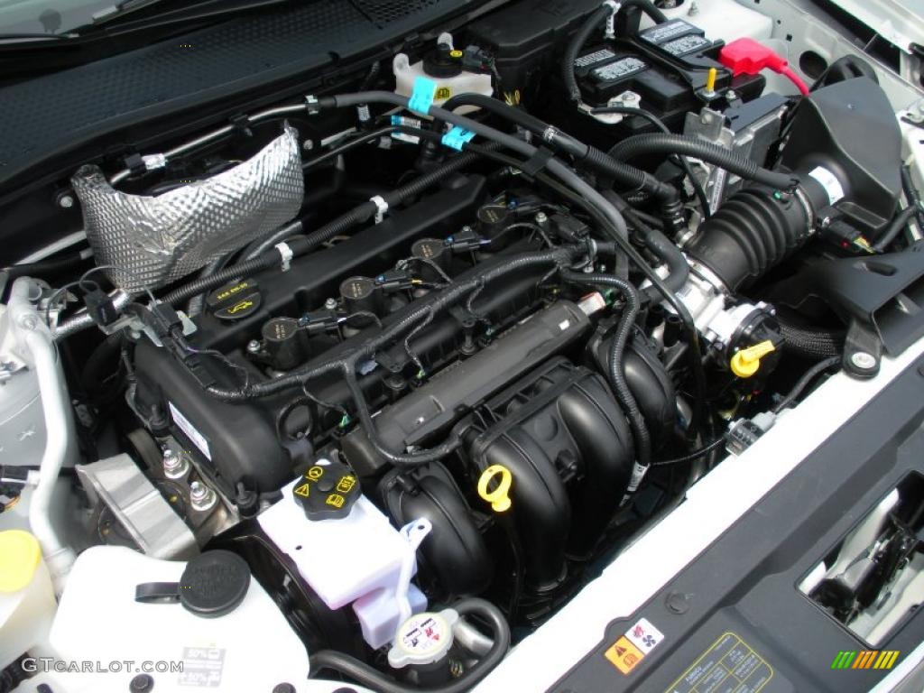 2011 Ford Focus SEL Sedan 2.0 Liter DOHC 16-Valve Duratec 20 4 Cylinder Engine Photo #37306805