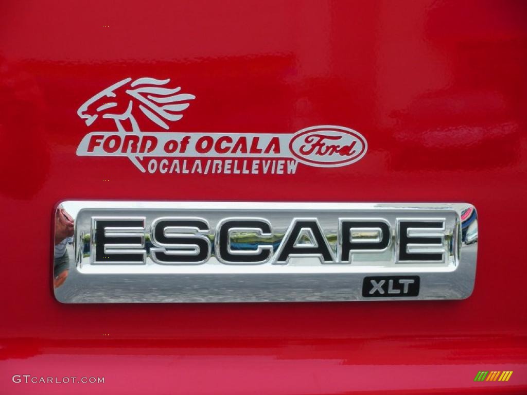 2011 Escape XLT - Sangria Red Metallic / Charcoal Black photo #4