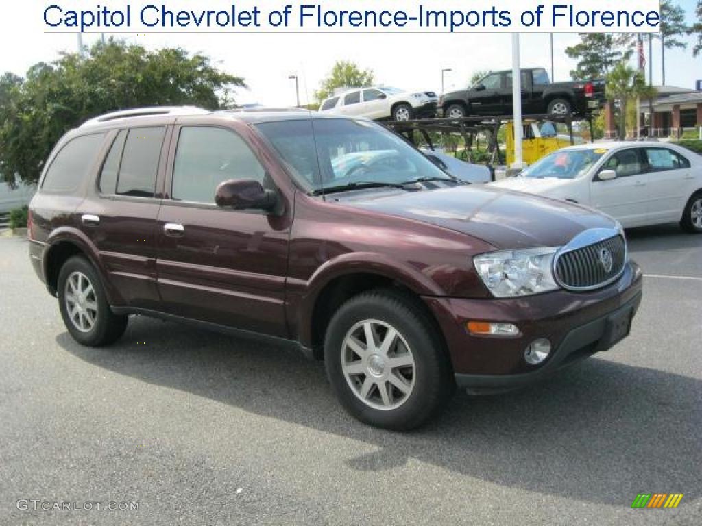 2006 Rainier CXL AWD - Dark Garnet Red Metallic / Gray photo #1