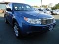 2009 Newport Blue Pearl Subaru Forester 2.5 X  photo #1