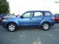 2009 Newport Blue Pearl Subaru Forester 2.5 X  photo #2