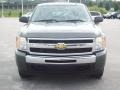 2011 Steel Green Metallic Chevrolet Silverado 1500 LT Extended Cab 4x4  photo #15