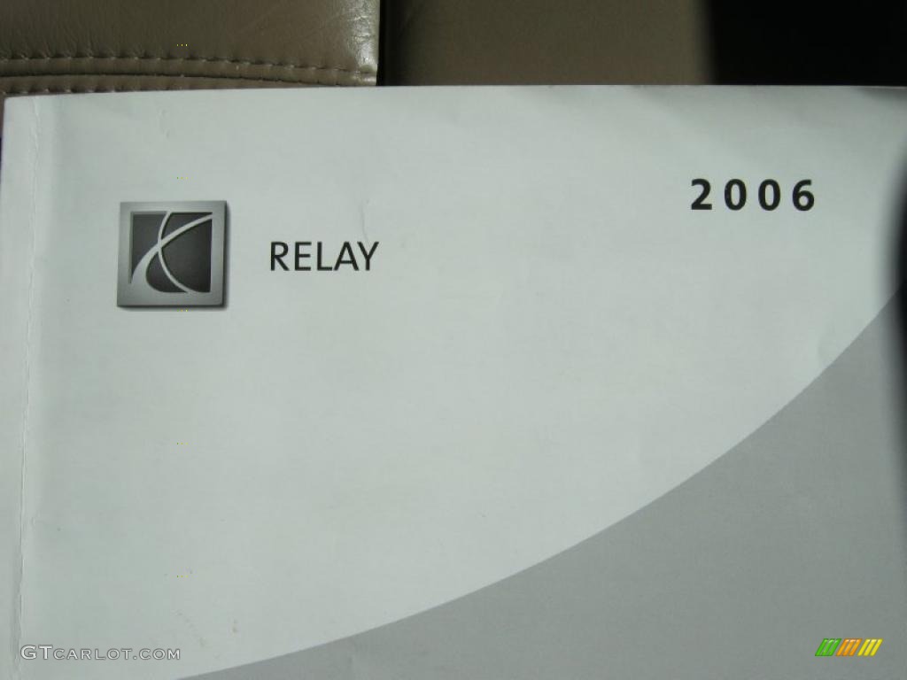 2006 Relay 3 - Coastal Gray / Tan photo #11