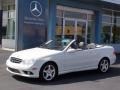 2007 Arctic White Mercedes-Benz CLK 550 Cabriolet  photo #1