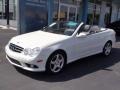 2007 Arctic White Mercedes-Benz CLK 550 Cabriolet  photo #5