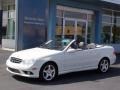 2007 Arctic White Mercedes-Benz CLK 550 Cabriolet  photo #14