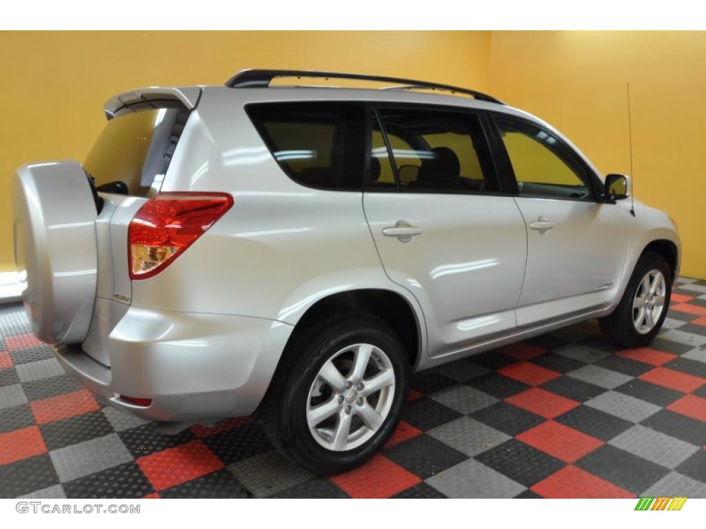 2007 RAV4 Limited 4WD - Classic Silver Metallic / Ash Gray photo #6