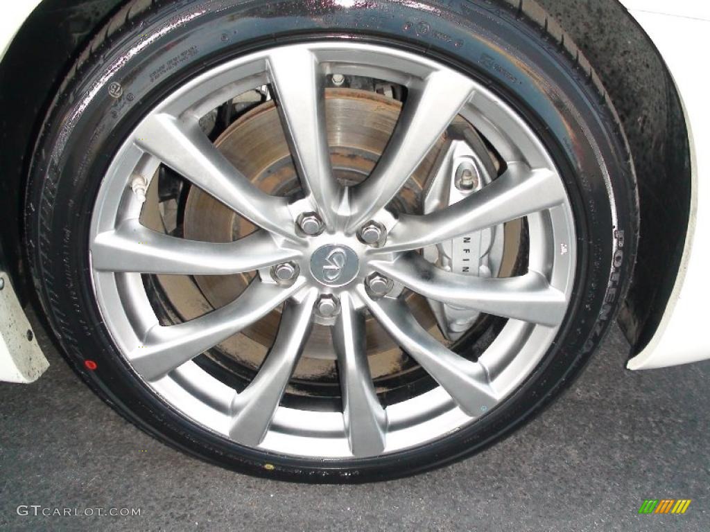 2008 Infiniti G 37 S Sport Coupe Wheel Photo #37315507