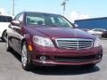 2009 Barolo Red Metallic Mercedes-Benz C 300 Luxury  photo #3