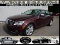 2009 Barolo Red Metallic Mercedes-Benz C 300 Luxury  photo #54