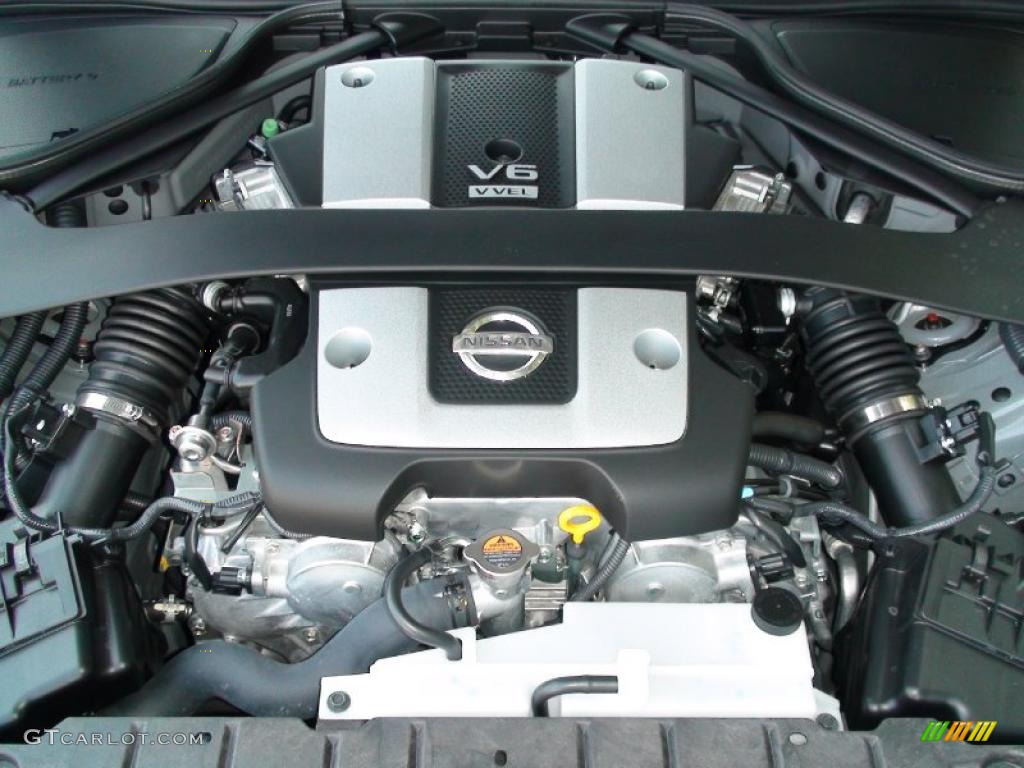 2010 Nissan 370Z Sport Touring Coupe 3.7 Liter DOHC 24-Valve CVTCS V6 Engine Photo #37319045
