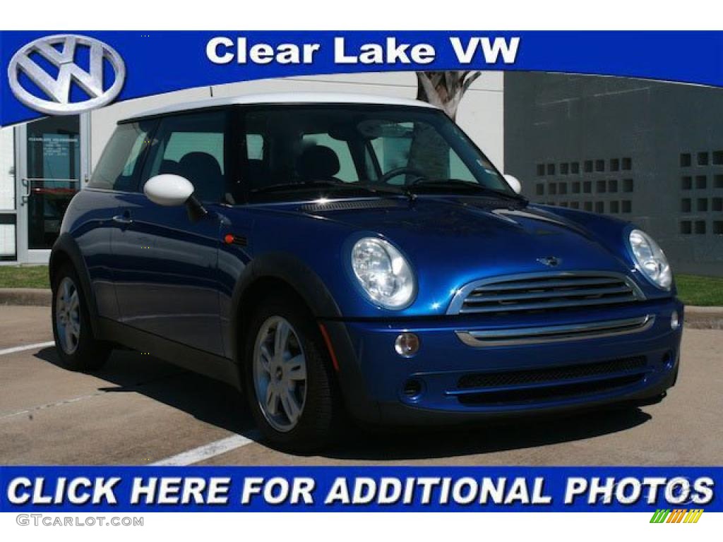 Hyper Blue Metallic Mini Cooper